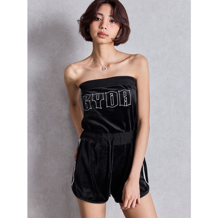 GYDAベロアベアロンパース | GYDA | 詳細画像8 