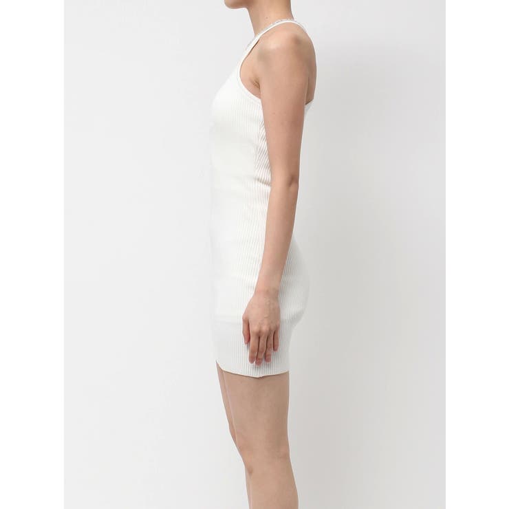 キャミアメスリビジューニットワンピース | GYDA | 詳細画像10 