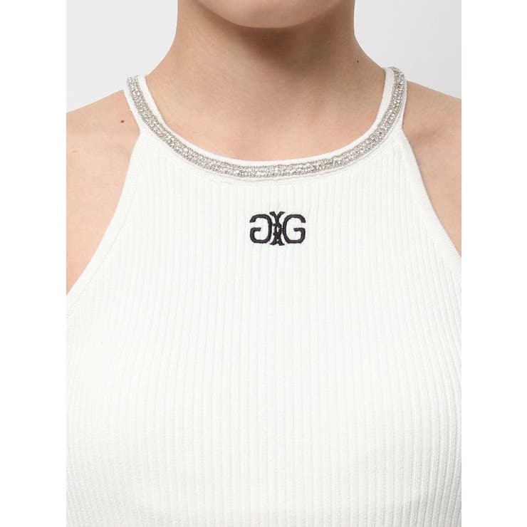 キャミアメスリビジューニットワンピース | GYDA | 詳細画像12 