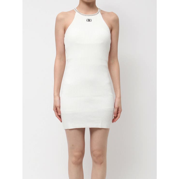 キャミアメスリビジューニットワンピース | GYDA | 詳細画像9 