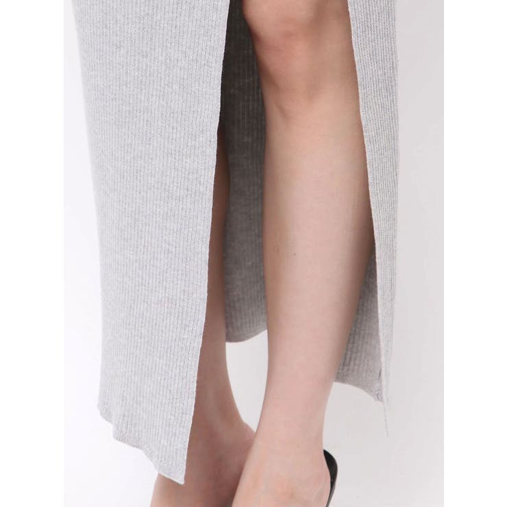 GGプレートハーフスリーブLONGニットワンピース | GYDA | 詳細画像14 