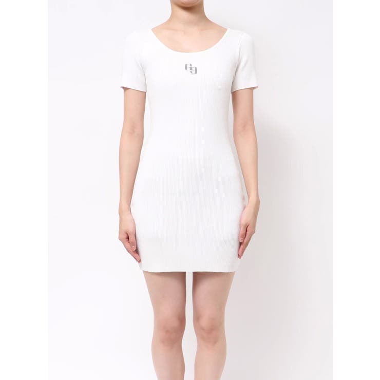 GGプレートハーフスリーブニットワンピース | GYDA | 詳細画像11 