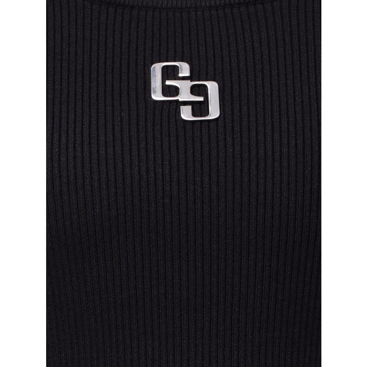 GGプレートハーフスリーブニットワンピース | GYDA | 詳細画像19 