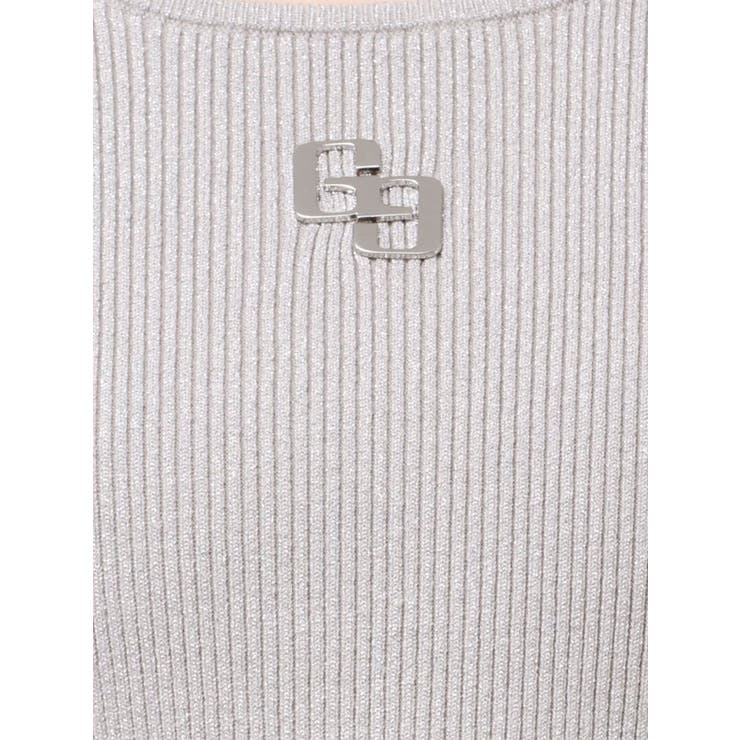 GGプレートハーフスリーブニットワンピース | GYDA | 詳細画像21 