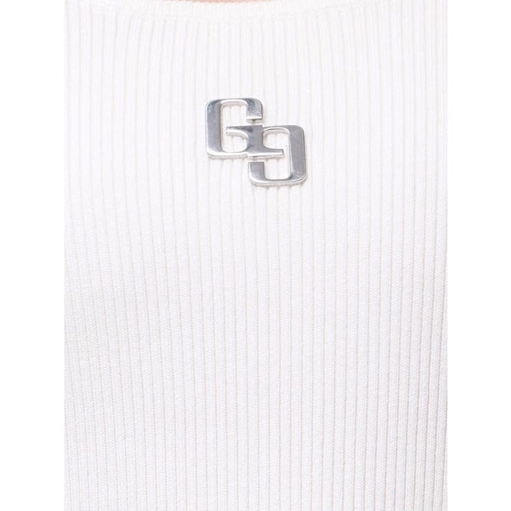 GGプレートハーフスリーブニットワンピース | GYDA | 詳細画像24 