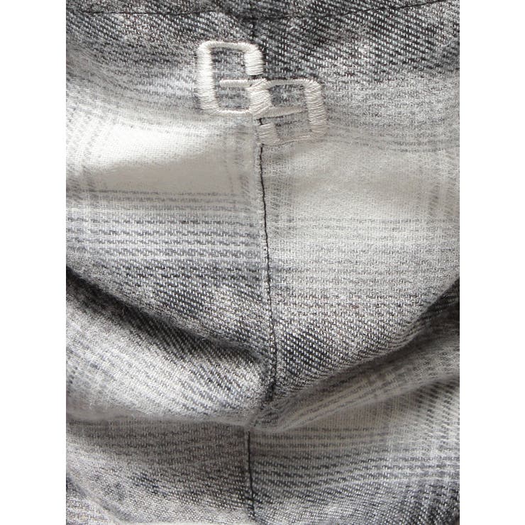GG drawstringフードチェックシャツ | GYDA | 詳細画像23 