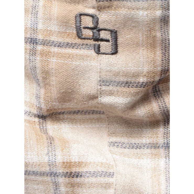 GG drawstringフードチェックシャツ | GYDA | 詳細画像24 