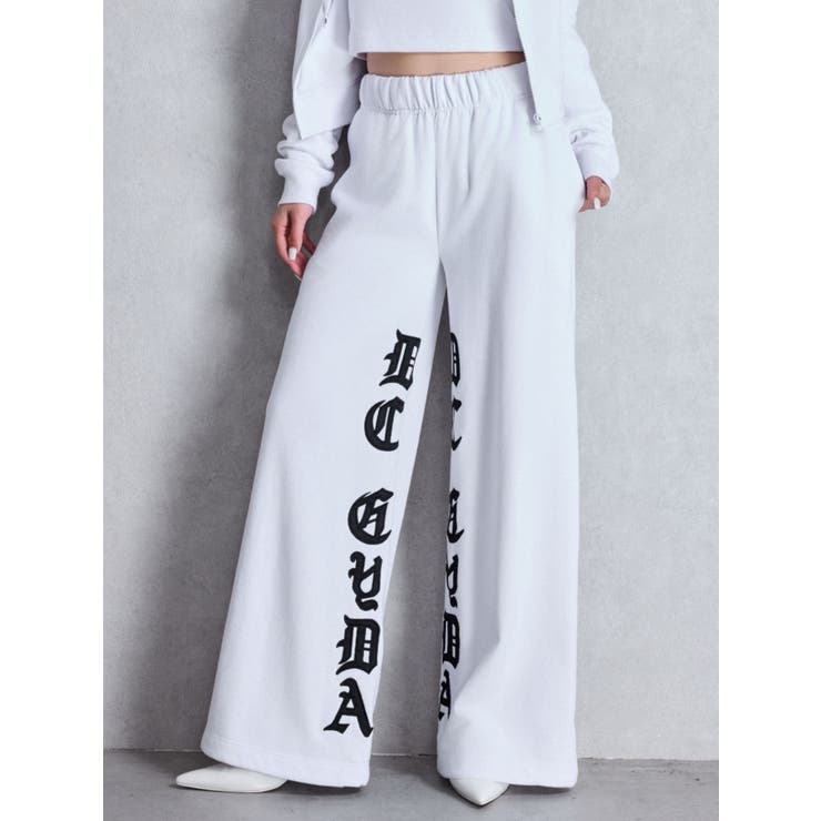 オフホワイト | GYDA×DC OE LOGOスウェットパンツ | GYDA