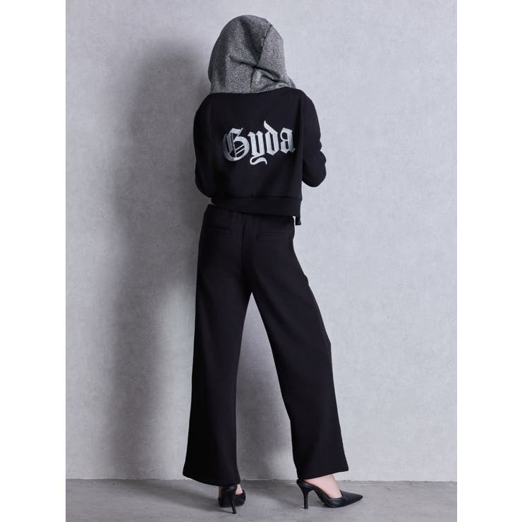 G embroidery GLITTERパンツ | GYDA | 詳細画像5 