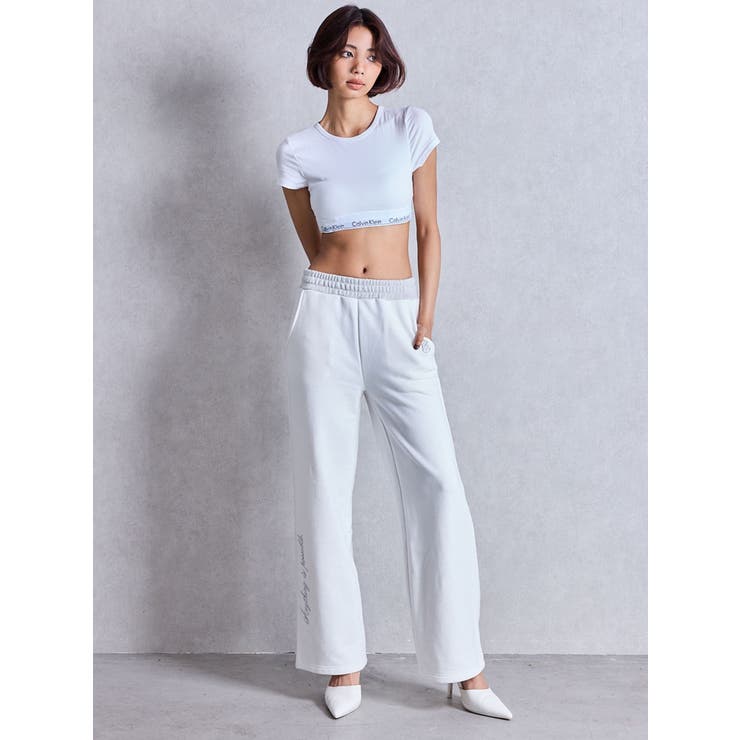 G embroidery GLITTERパンツ | GYDA | 詳細画像8 