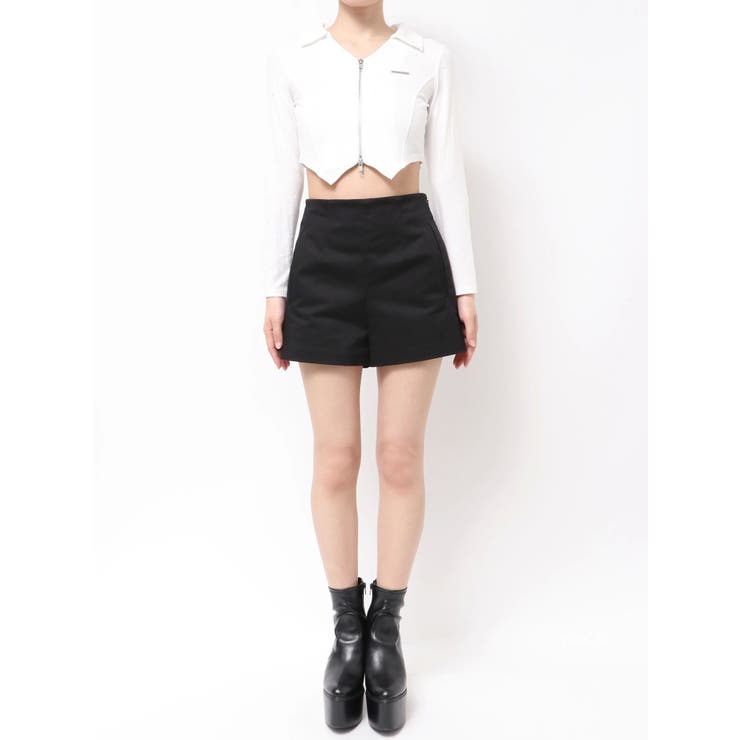 BACK LACE UPショートパンツ | GYDA | 詳細画像24 