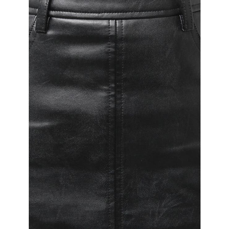 フェイクレザースカートライクショートパンツ | GYDA | 詳細画像23 