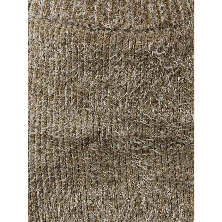 シャギーニットタイトミニスカートライクショートパンツ | GYDA | 詳細画像25 