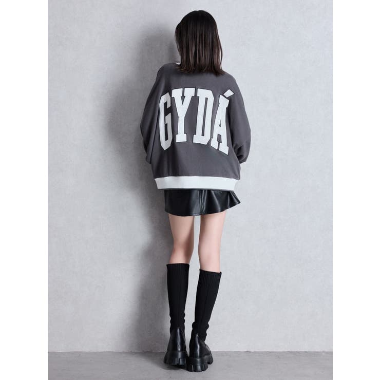 ハイウエストフェイクレザースカートライクショートパンツ | GYDA | 詳細画像14 