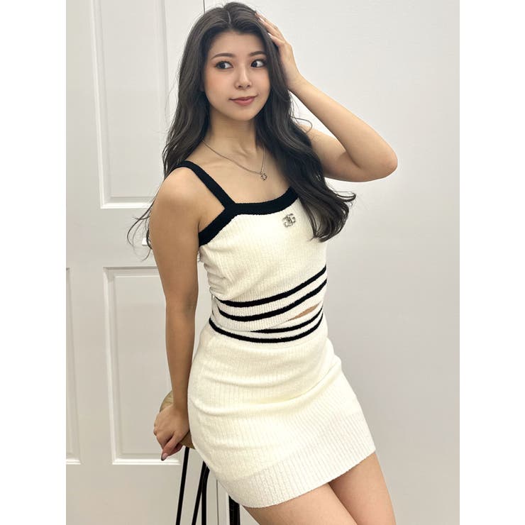 ラインパイルスカートライクショートパンツ | GYDA | 詳細画像15 