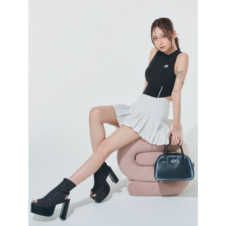 プリーツスカートライクショートパンツ | GYDA | 詳細画像3 