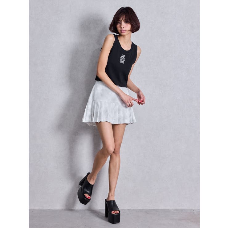 プリーツスカートライクショートパンツ | GYDA | 詳細画像9 