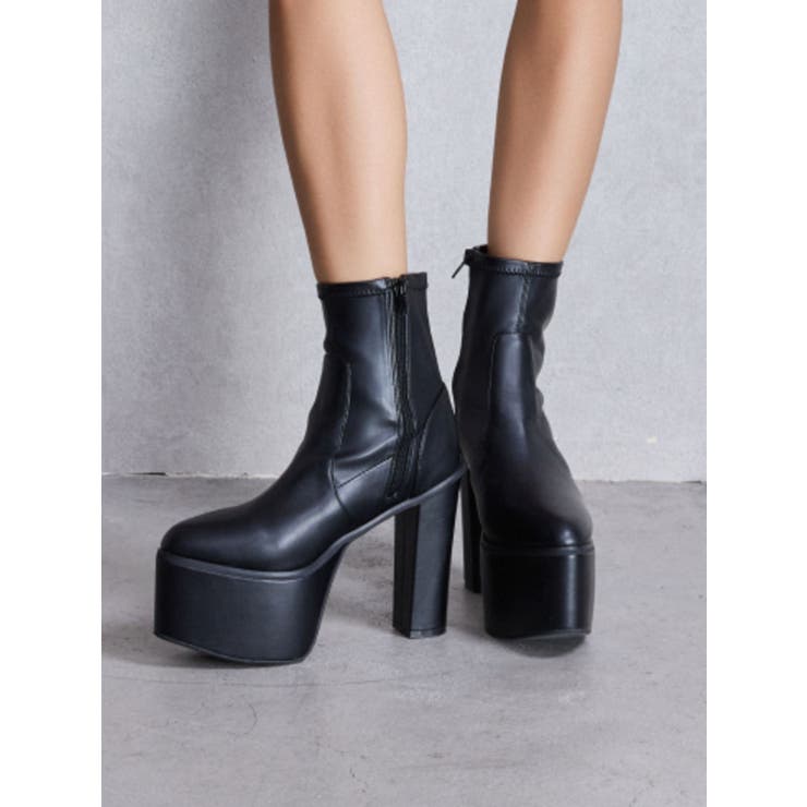 バルキーショートブーツ | GYDA | 詳細画像2 