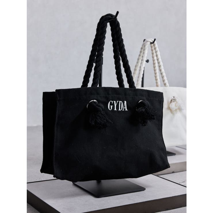 ブラック | GYDAロープＳトートBAG | GYDA