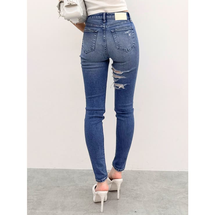 美品　D　クラスカ　Fadeless　サイドバックル　デニムパンツ　38 CLASKA（クラスカ）｜FADELESS デニムパンツ- ファッション