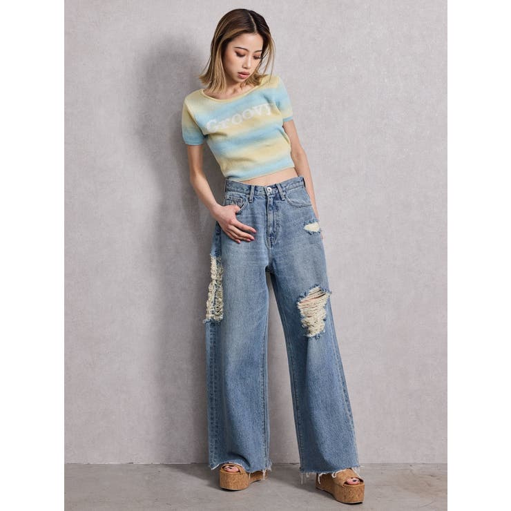 ハイウエストSIDE straight line | GYDA | 詳細画像15 