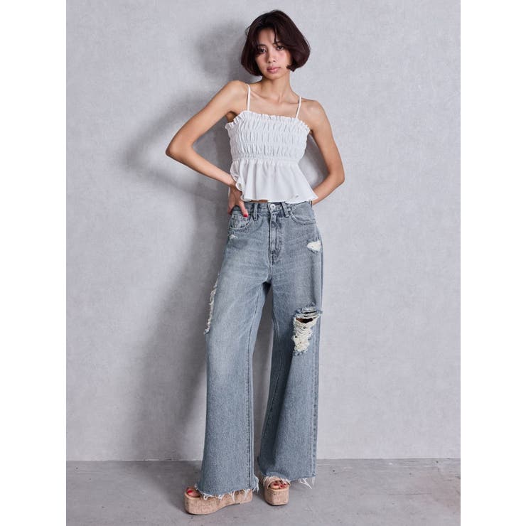 ハイウエストSIDE straight line | GYDA | 詳細画像6 