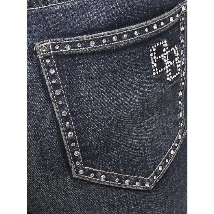 ハイウエスト strap cargo designフレアデニムパンツ | GYDA | 詳細画像48 