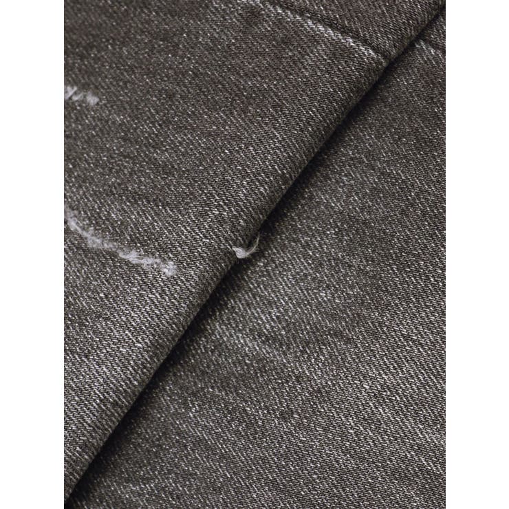 ミドルウエストSIDE RIPPEDスキニーデニムパンツ | GYDA | 詳細画像32 