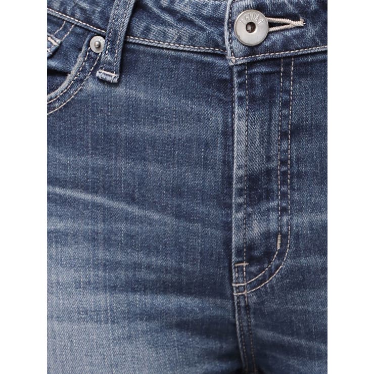 ミドルウエストSIDE RIPPEDスキニーデニムパンツ | GYDA | 詳細画像34 