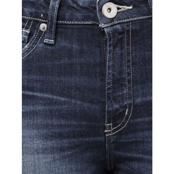 ミドルウエストSIDE RIPPEDスキニーデニムパンツ | GYDA | 詳細画像36 