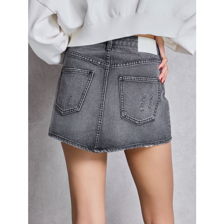 bijouデニムスカートライクショートパンツ[品番：MKSW0065890]｜GYDA