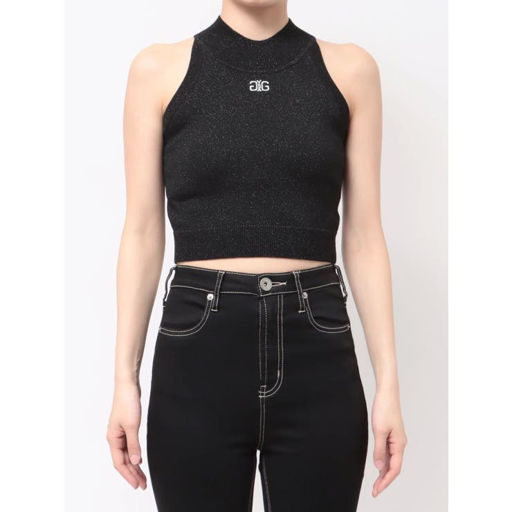 MSGM ストラッフアシンメトリフリルトレス 3641MDA41247106 06 チェックフリル ドレープトップス＆シュシュセット[品番
