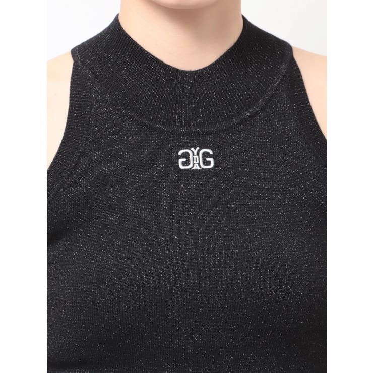 Symmetry GYDAラメアメスリニットトップス | GYDA | 詳細画像15 