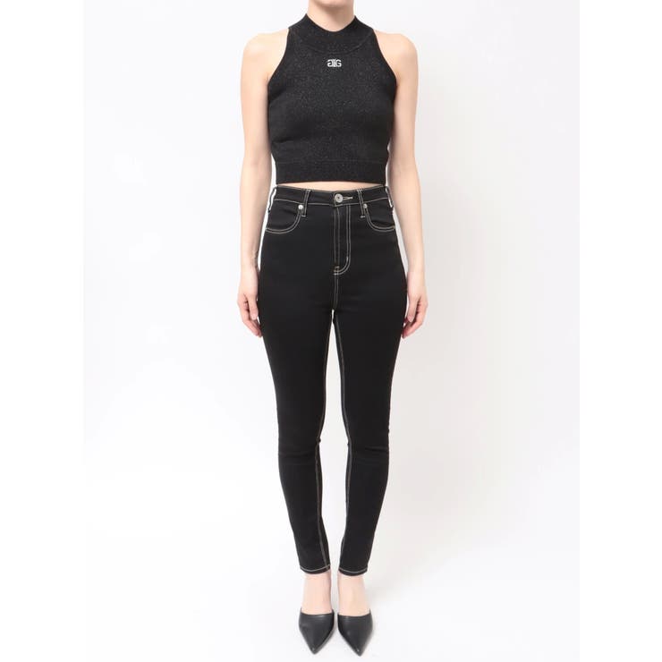 Symmetry GYDAラメアメスリニットトップス | GYDA | 詳細画像19 