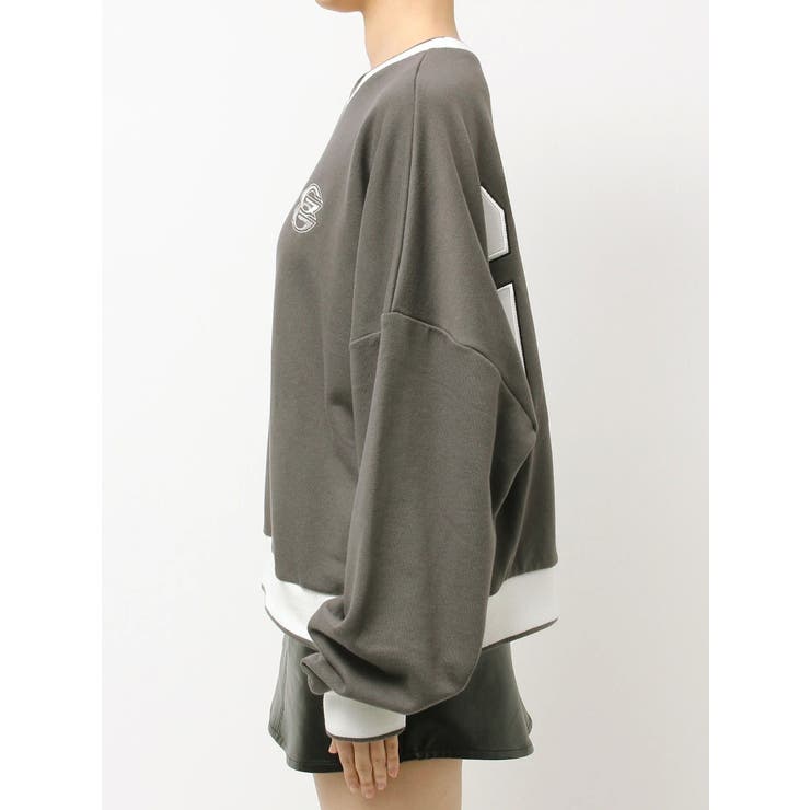 GYDA BICOLOR スウェットトップス | GYDA | 詳細画像15 