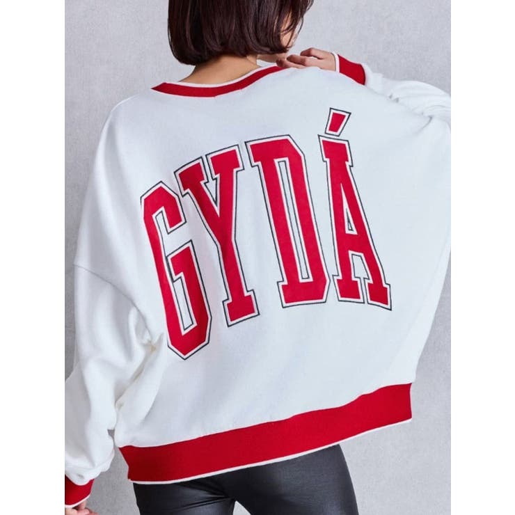 オフホワイト | GYDA BICOLOR スウェットトップス | GYDA