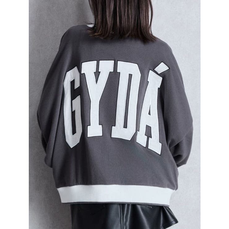 チャコールグレー | GYDA BICOLOR スウェットトップス | GYDA