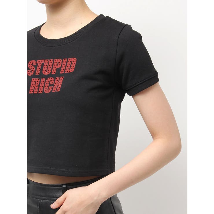 STUPID RICH STONEショートTシャツ[品番：MKSW0065872]｜GYDA