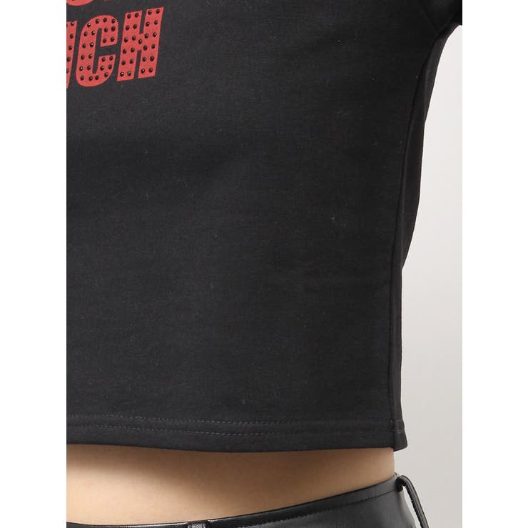 tシャツ STUPID RICH STONEショートTシャツ レディース STUPID RICH STONEショートTシャツ[品番：MKSW0065872]｜GYDA