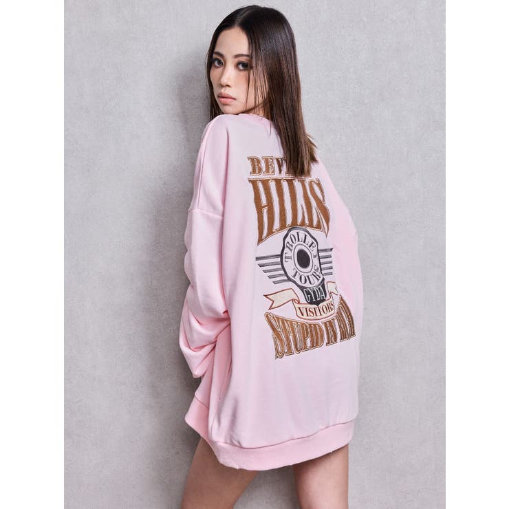 BEVERLY HILLSドルマンスウェットトップス | GYDA | 詳細画像23 