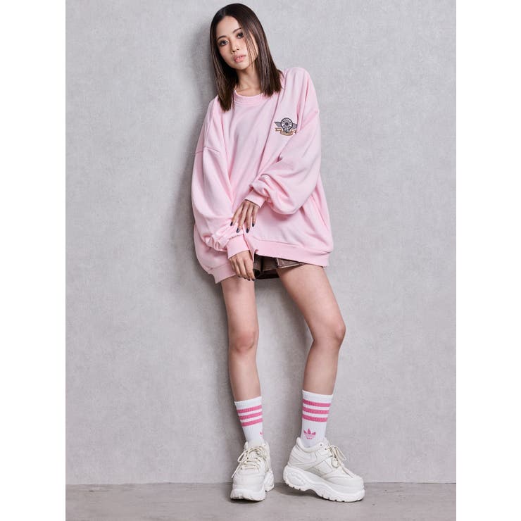 BEVERLY HILLSドルマンスウェットトップス[品番：MKSW0065762]｜GYDA