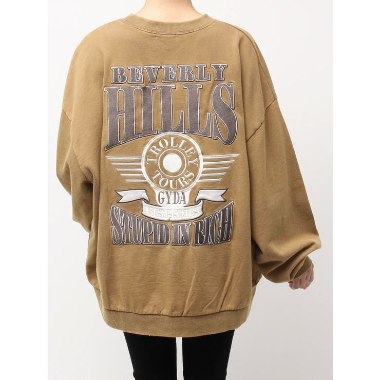 BEVERLY HILLSドルマンスウェットトップス | GYDA | 詳細画像40 