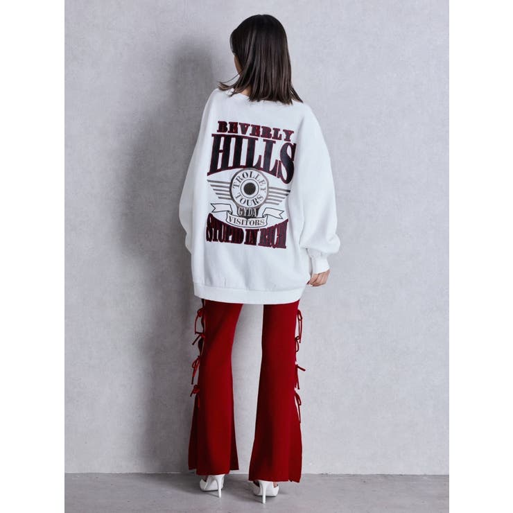 BEVERLY HILLSドルマンスウェットトップス[品番：MKSW0065762]｜GYDA