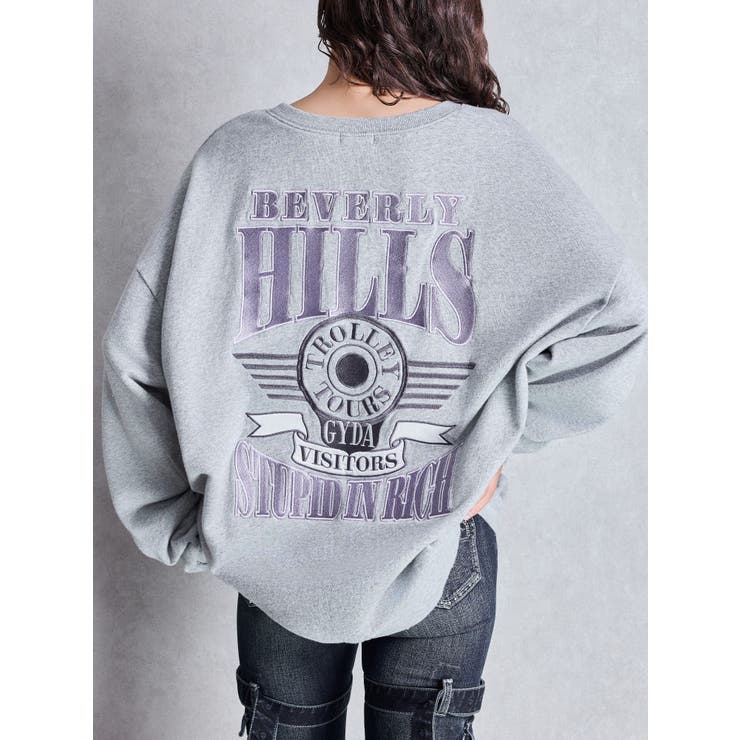 BEVERLY HILLS ドルマンスウェットトップス[品番：MKSW0065762