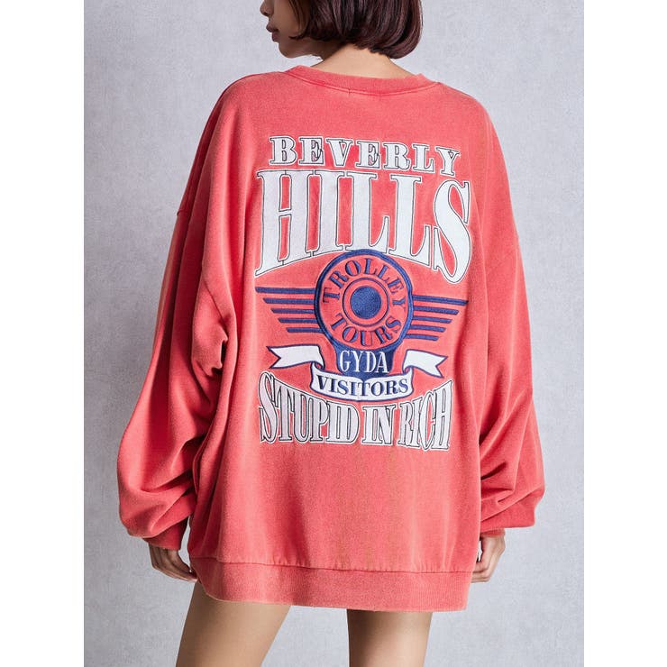 ♡ GYDA✩ドルマンスウェットトップス✩美品 THE STATE OF CALIFドルマンスウェットトップス[品番