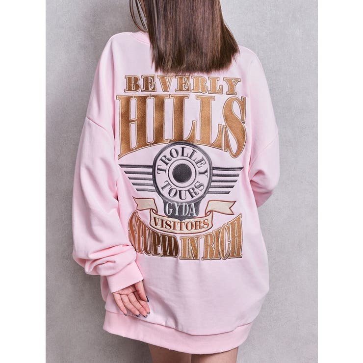 BEVERLY HILLSドルマンスウェットトップス[品番：MKSW0065762