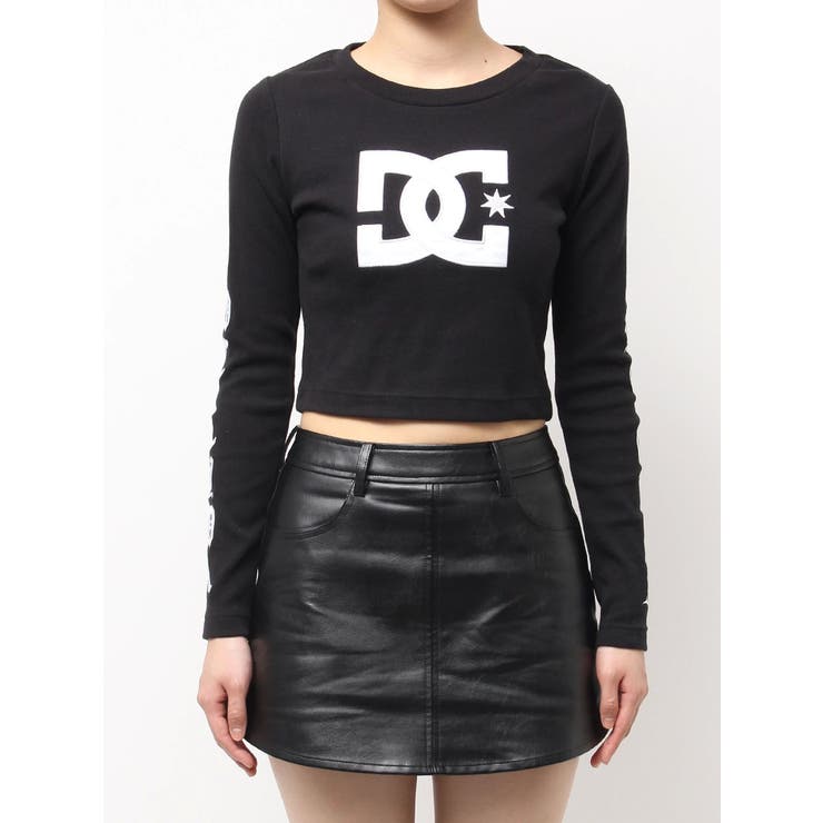 tシャツ GYDA×DC OE LOGOショートロンT レディース GYDA×DC OE LOGOショートロンT[品番：MKSW0066124]｜GYDA