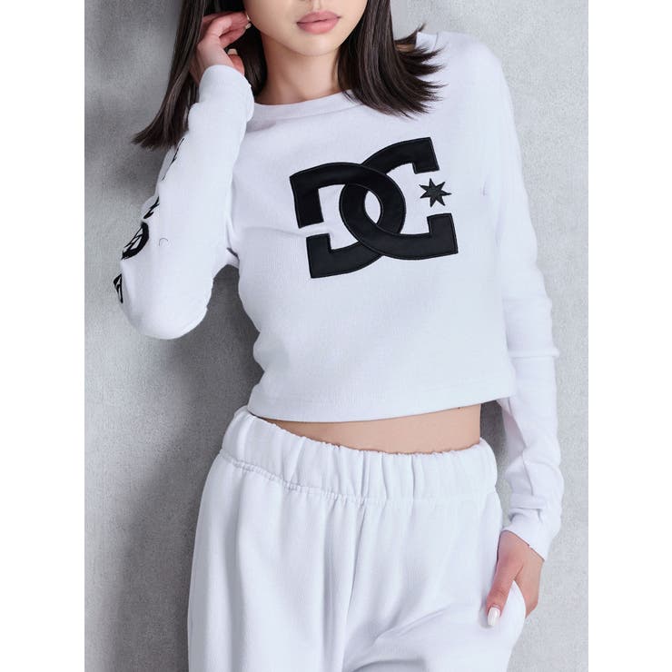 BIG 丸首長袖 PT 30シャンカール天竺 ハット女 GYDA×DC BACKLOGOロンT[品番：MKSW0059747]｜GYDA（ジェイダ）の