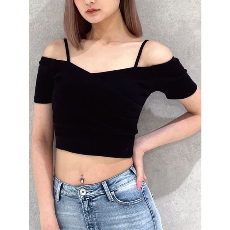 即購入可】poppy シースルートップス