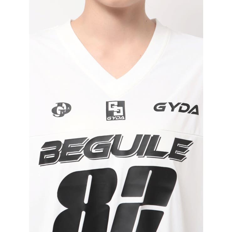 BEGUILE 82SPORTY VネックBIG Tシャツ | GYDA | 詳細画像14 